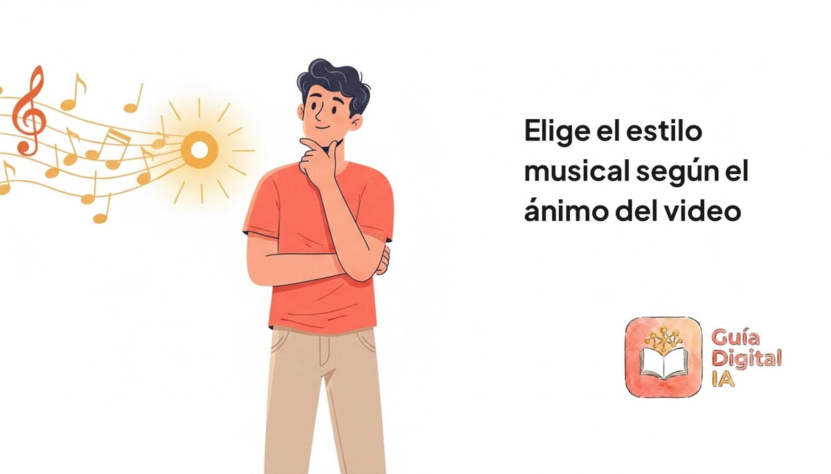 Elige el estilo musical según el ánimo del video