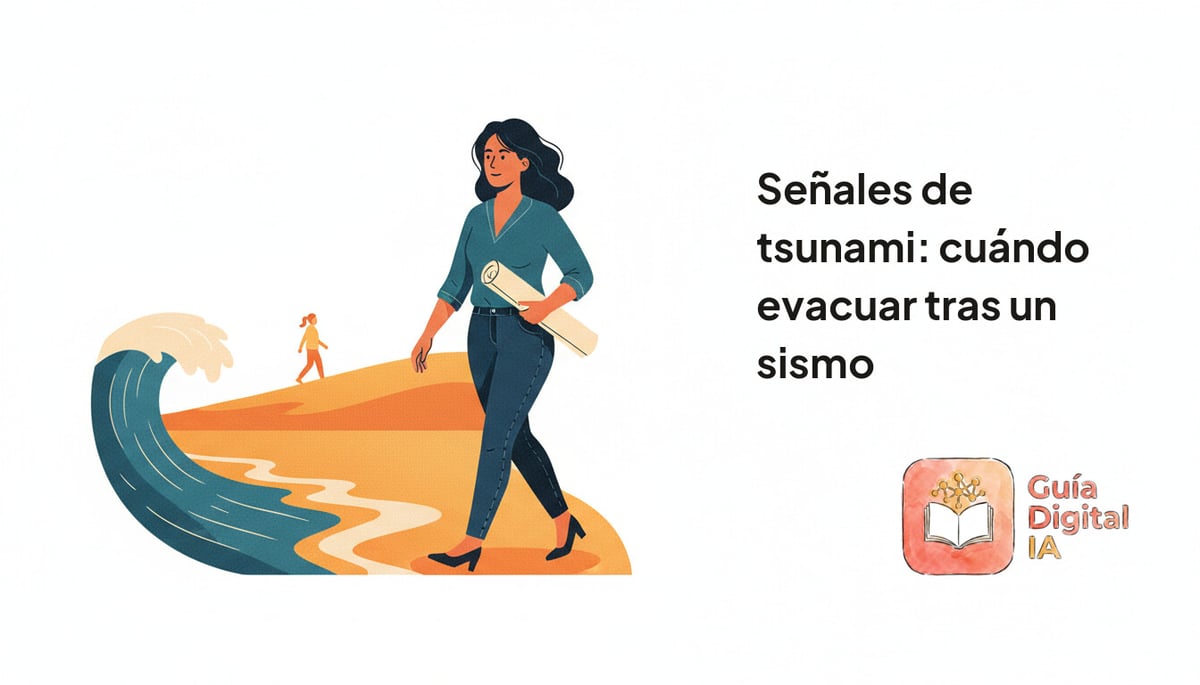 Señales de tsunami: cuándo evacuar tras un sismo