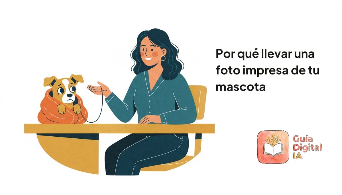 Por qué llevar una foto impresa de tu mascota