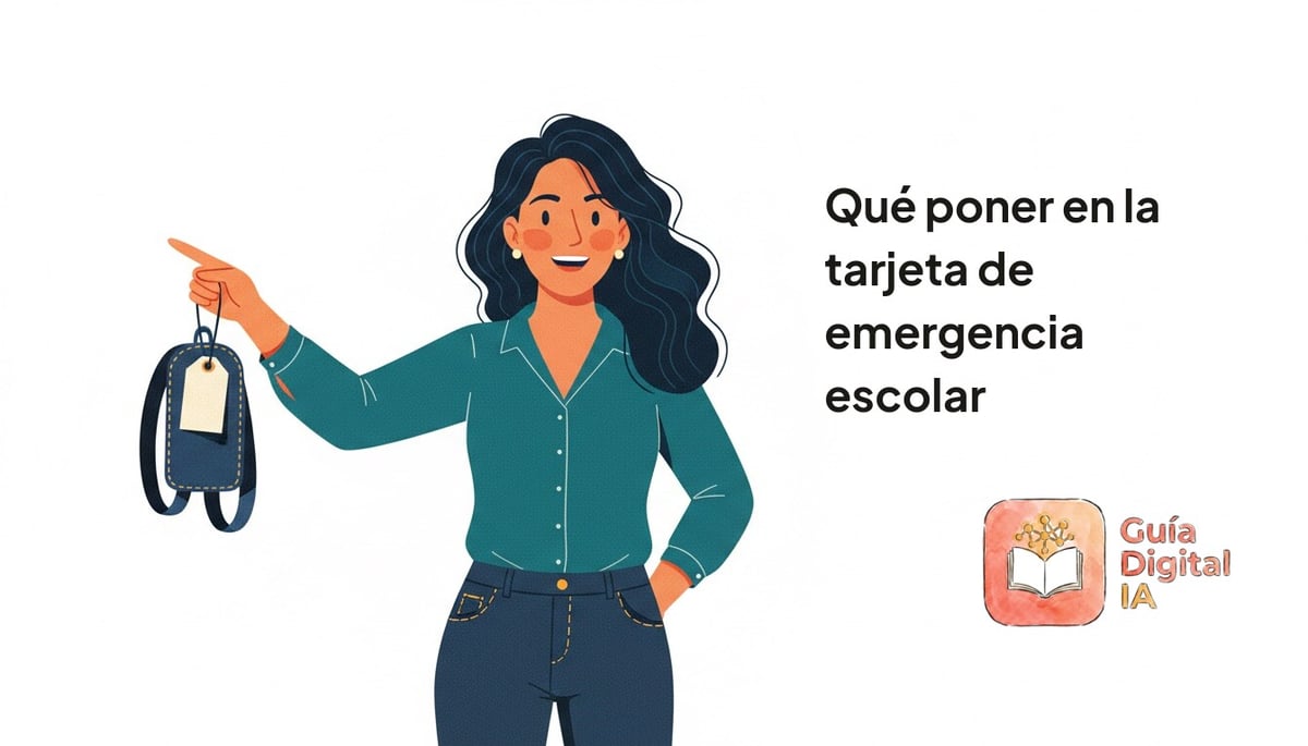 Qué poner en la tarjeta de emergencia escolar