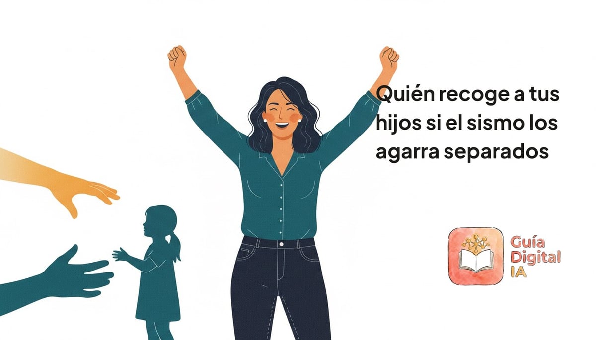 Quién recoge a tus hijos si el sismo los agarra separados
