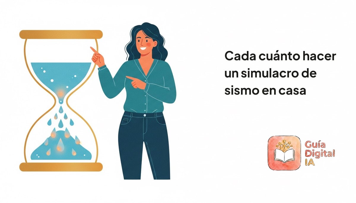 Cada cuánto hacer un simulacro de sismo en casa