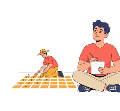 Organiza tus ideas en una tabla de 30 días